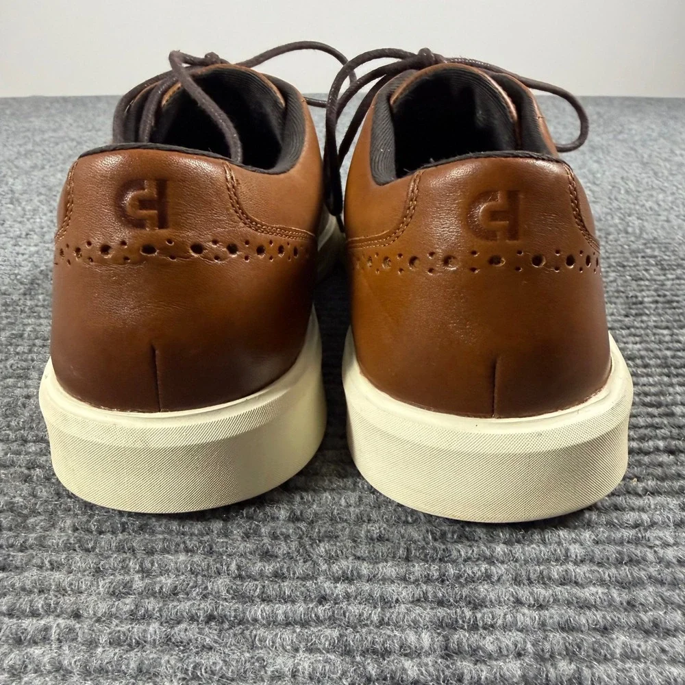 Cole Haan Grand Crosscourt Wingtip Oxford Sneakers British Tan C39816 Mens 12M